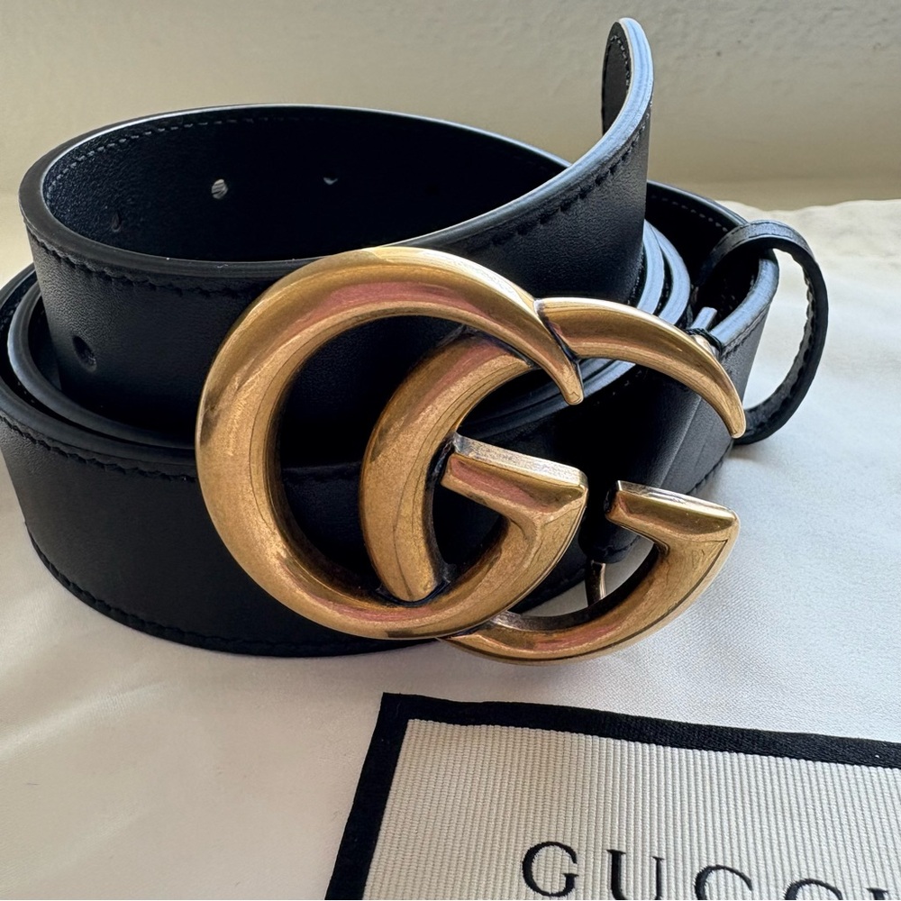 GUCCI GG Marmont Belt in 90Cm